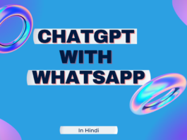 ChatGPT with WhatsApp