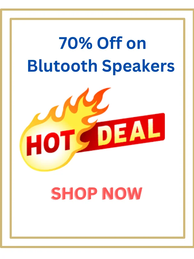 Amazon Grate indian Sale 70% Off on Speakers